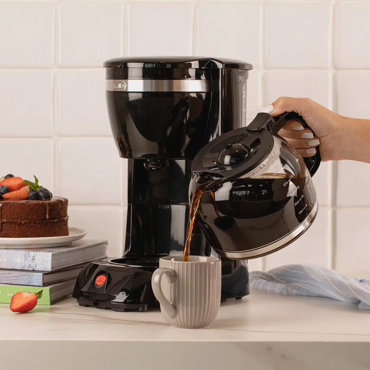 Cafetera KALLEY 12 tazas K-CM500K Negro