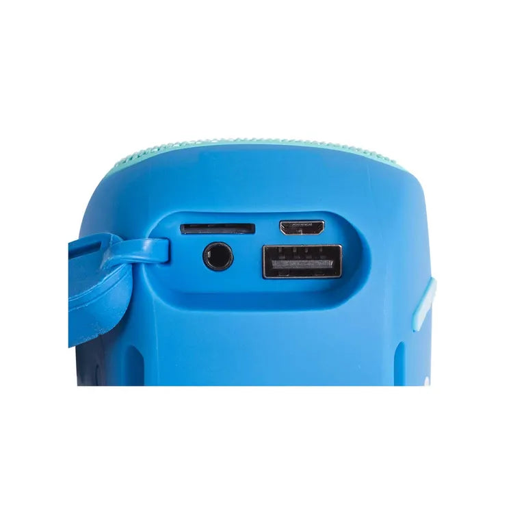 Parlante Portátil KALLEY Bluetooth Radio FM|Puerto USB|MicroSD K-GP4WA 4W Azul