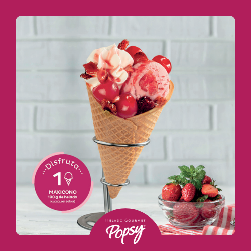 Conos de Helados | Bonos Popsy