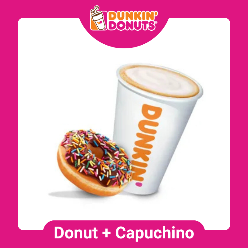 Donut + Capuchino | Bonos Dunkin