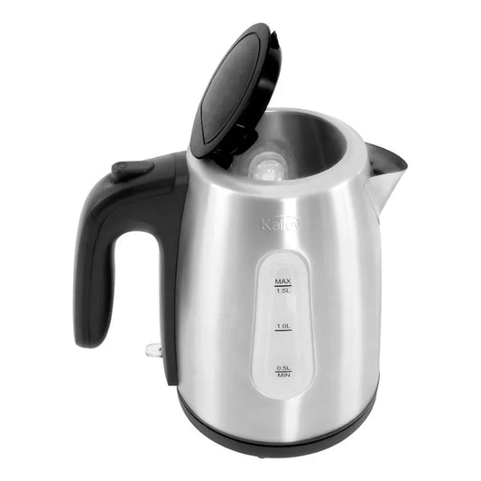 Hervidor de agua Acero KALLEY K-HA1502 1.5 Lts Plateado