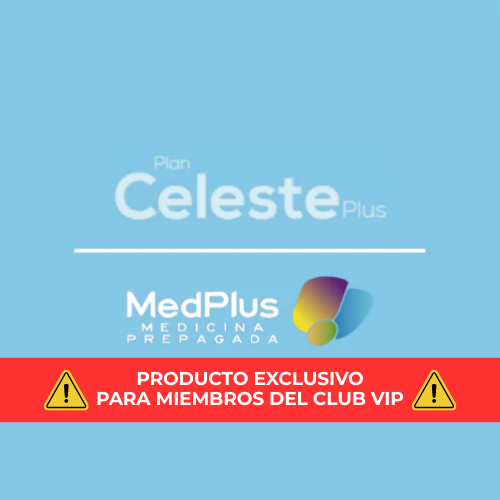 Plan Celeste Plus Medicina Prepagada por un año | Planes Azules MedPlus