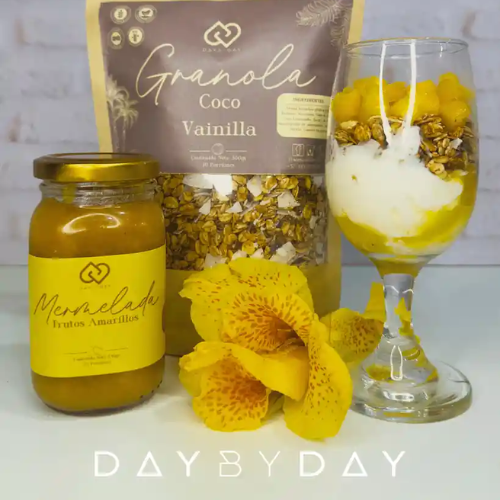 Combo Granola de Coco-Vainilla  + mermelada de frutos amarillos | Bonos Day By Day
