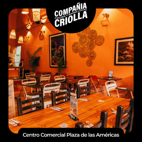Compañia Criolla | Centro Comercial Plaza de las Américas | Bonos Digitales